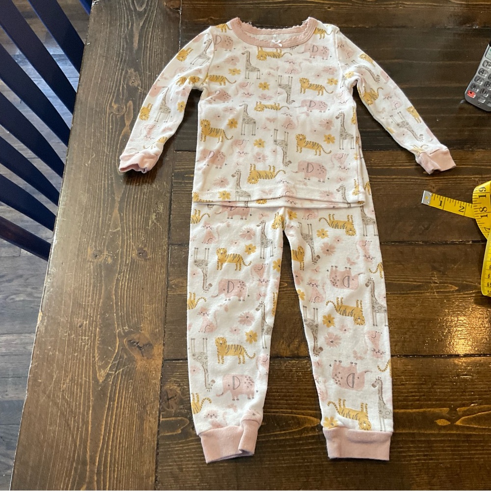 Adorable Pink and White Baby Pants